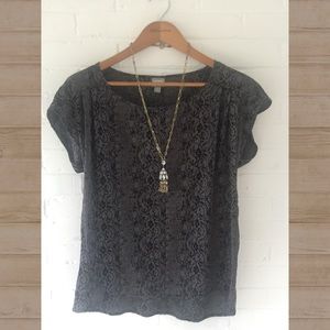 Snakeskin Print Blouse